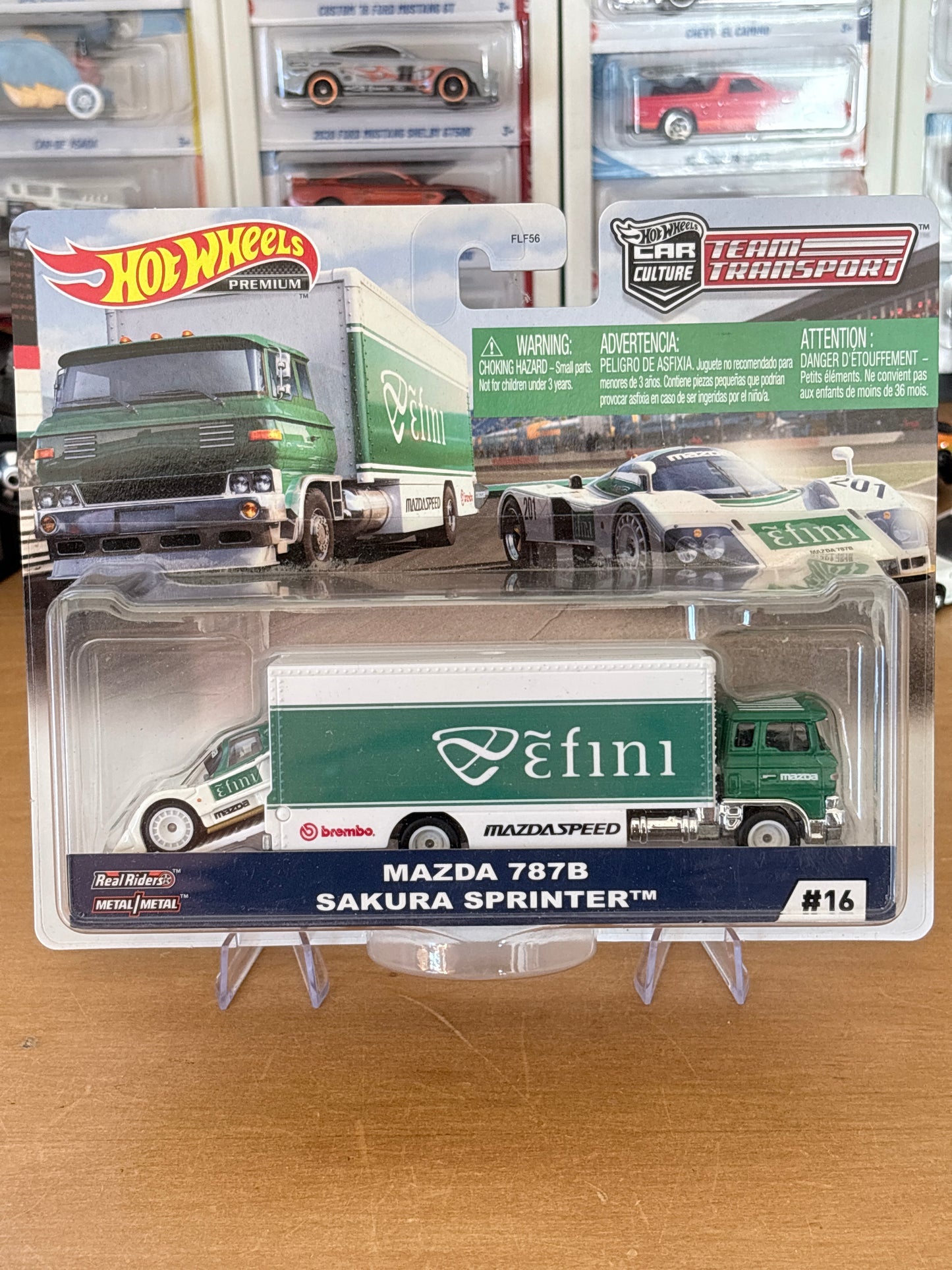 Hot Wheels Mazda 787B Sakura Sprinter | Team Transport #16