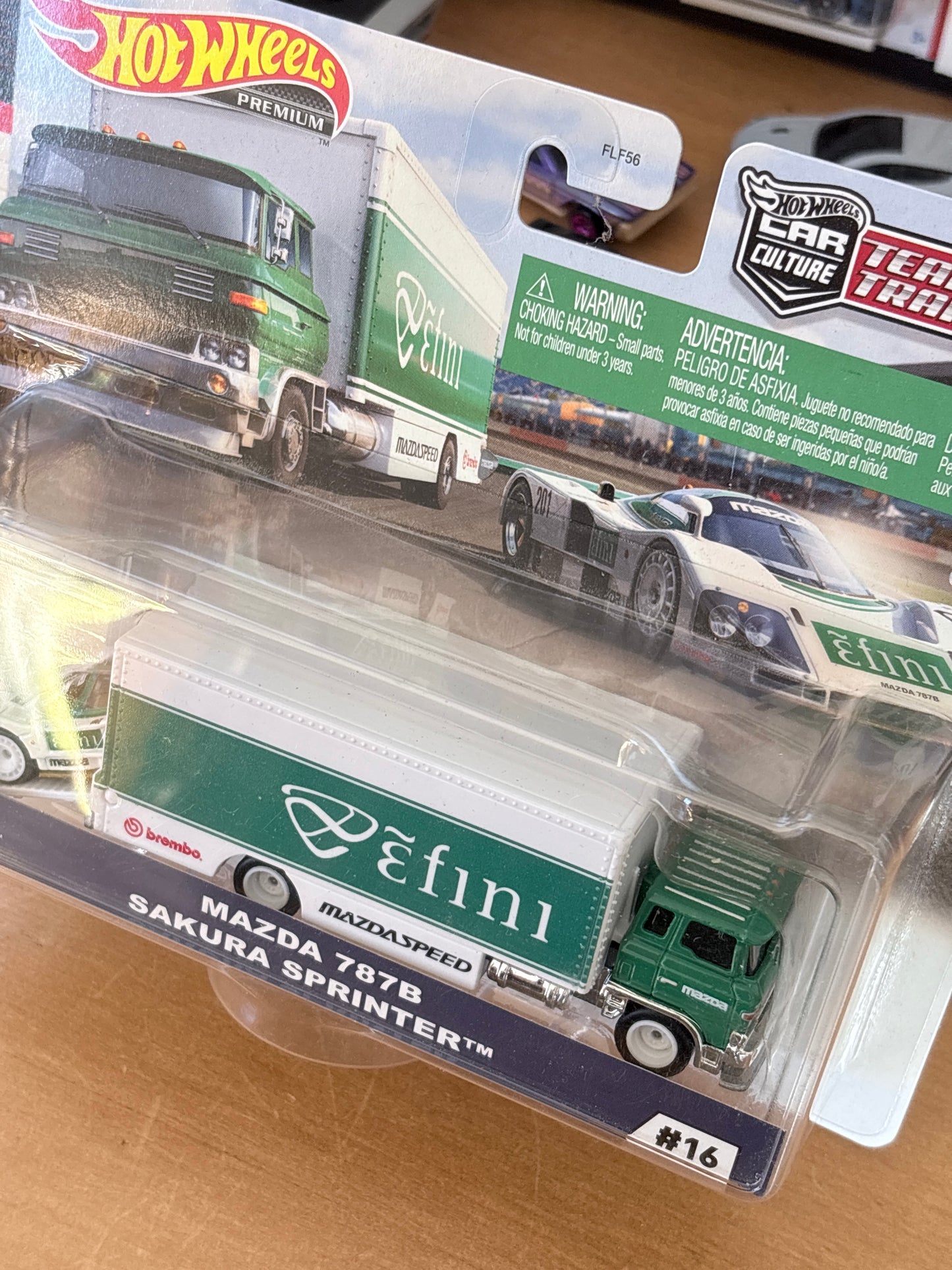 Hot Wheels Mazda 787B Sakura Sprinter | Team Transport #16