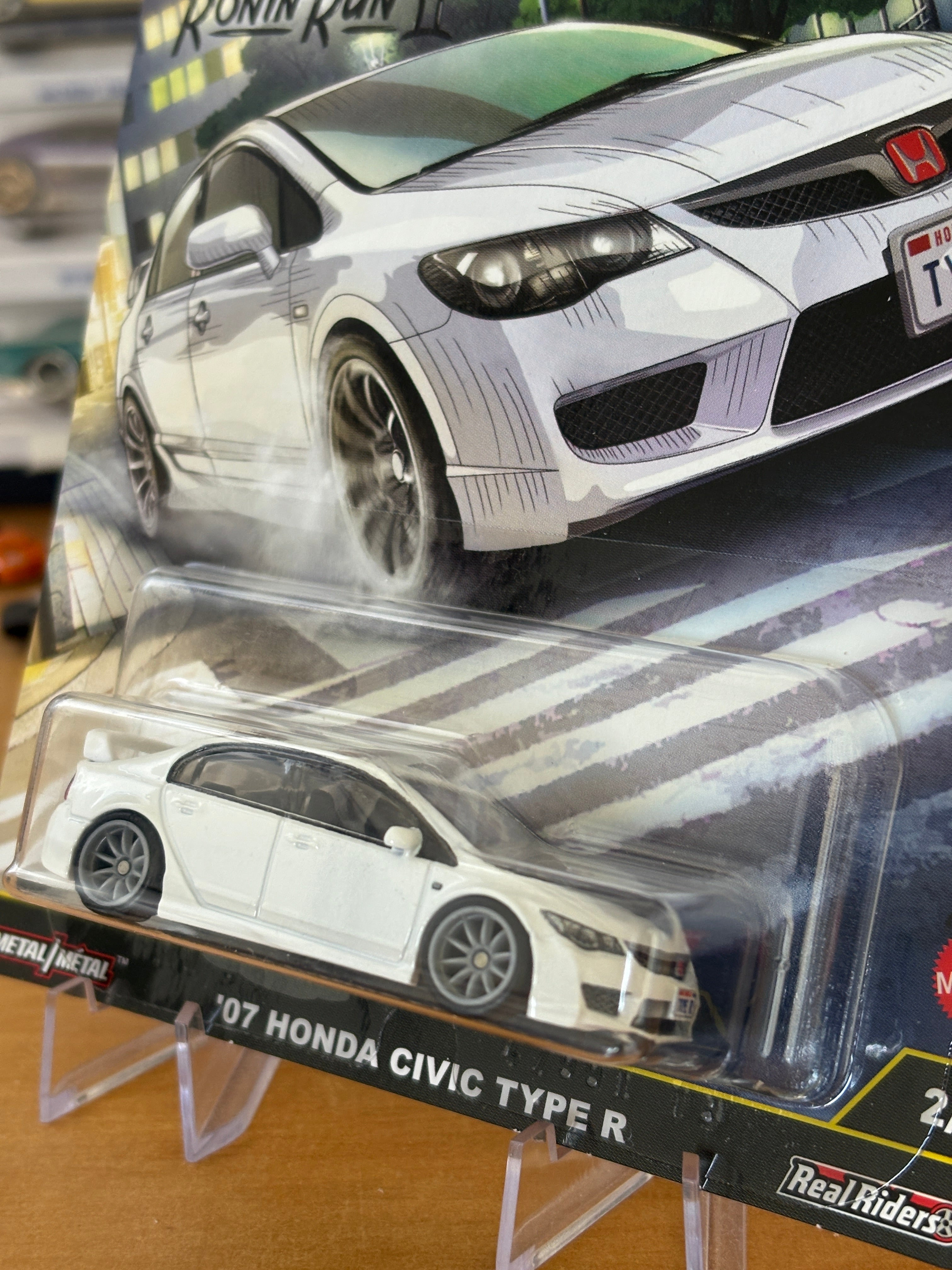 Hot Wheels Premium / '07 Honda Civic Type R / 2025 HW Ronin Run II