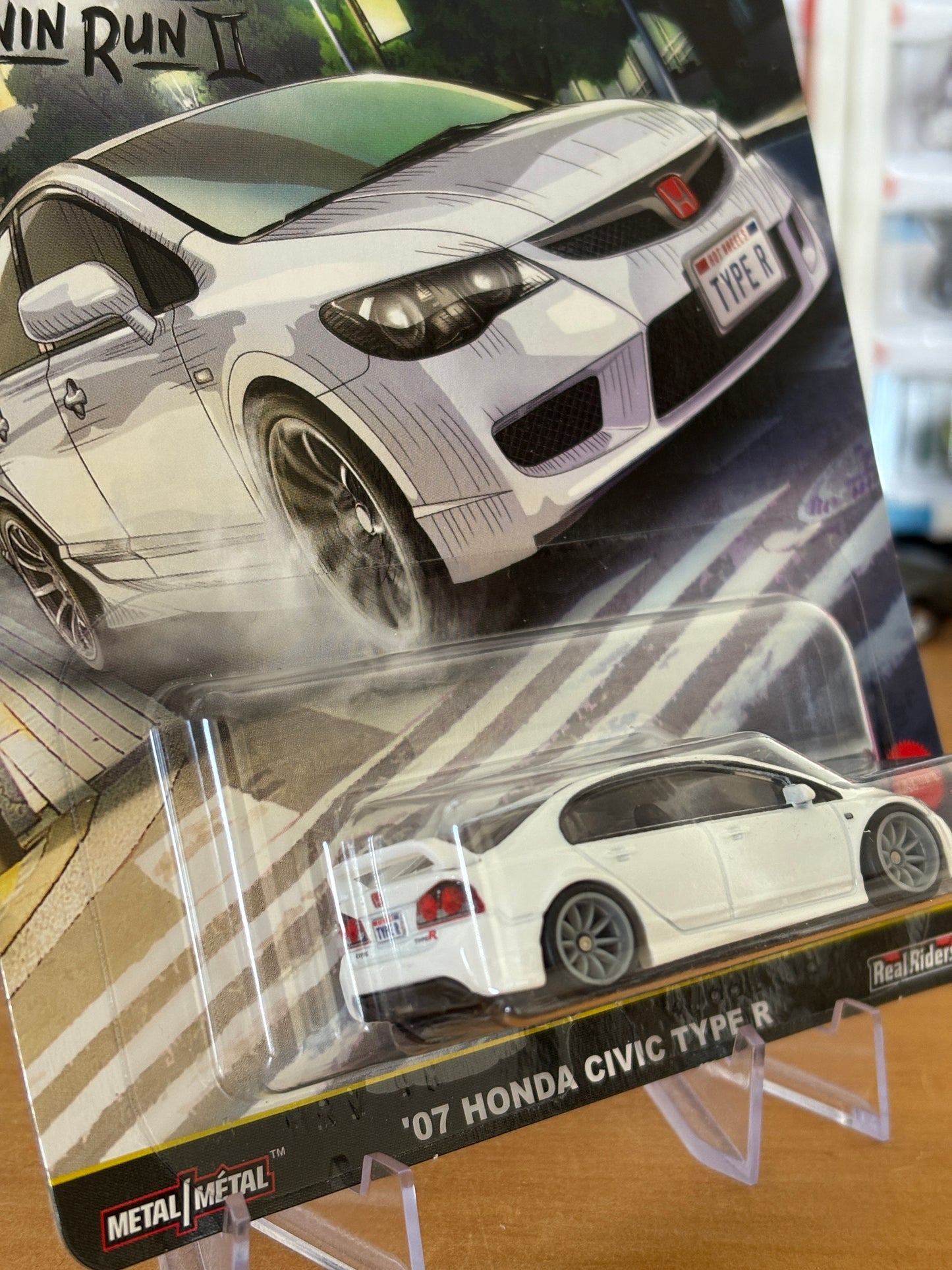 Hot Wheels Premium / '07 Honda Civic Type R / 2025 HW Ronin Run II 2/5