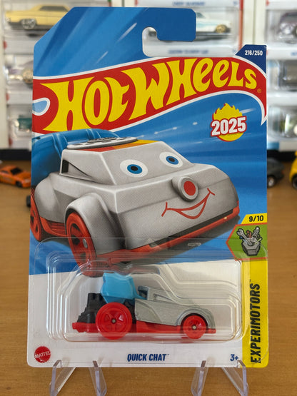 Hot Wheels Mainline / Quick Chat / 2025 Experimotors 9/10 SILVER