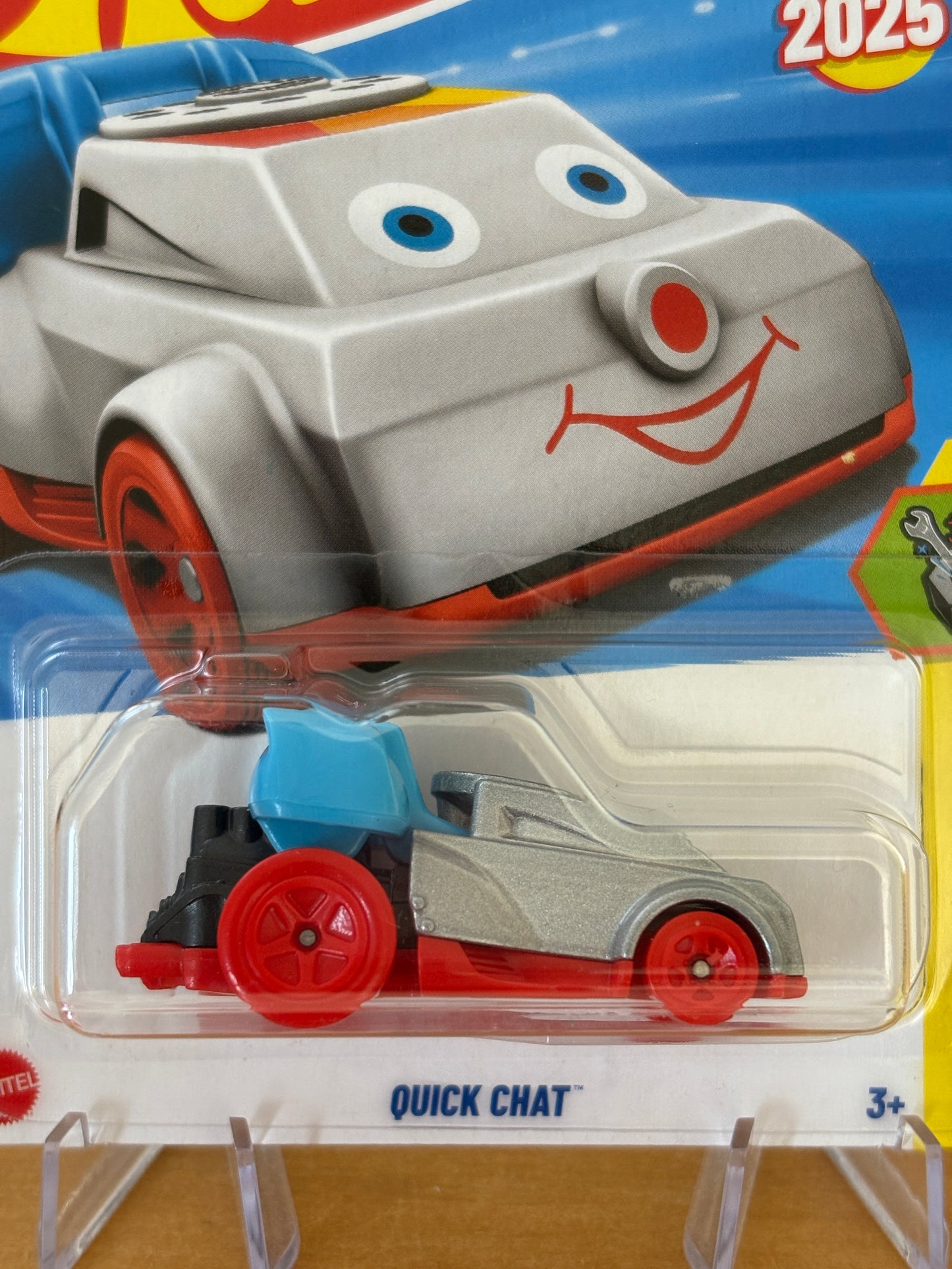 Hot Wheels Mainline / Quick Chat / 2025 Experimotors 9/10 SILVER