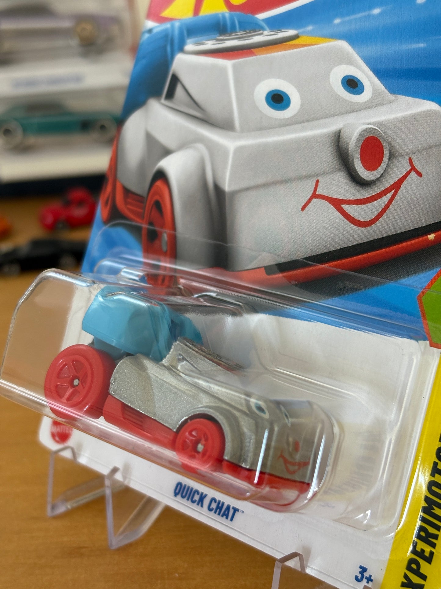 Hot Wheels Mainline / Quick Chat / 2025 Experimotors 9/10 SILVER