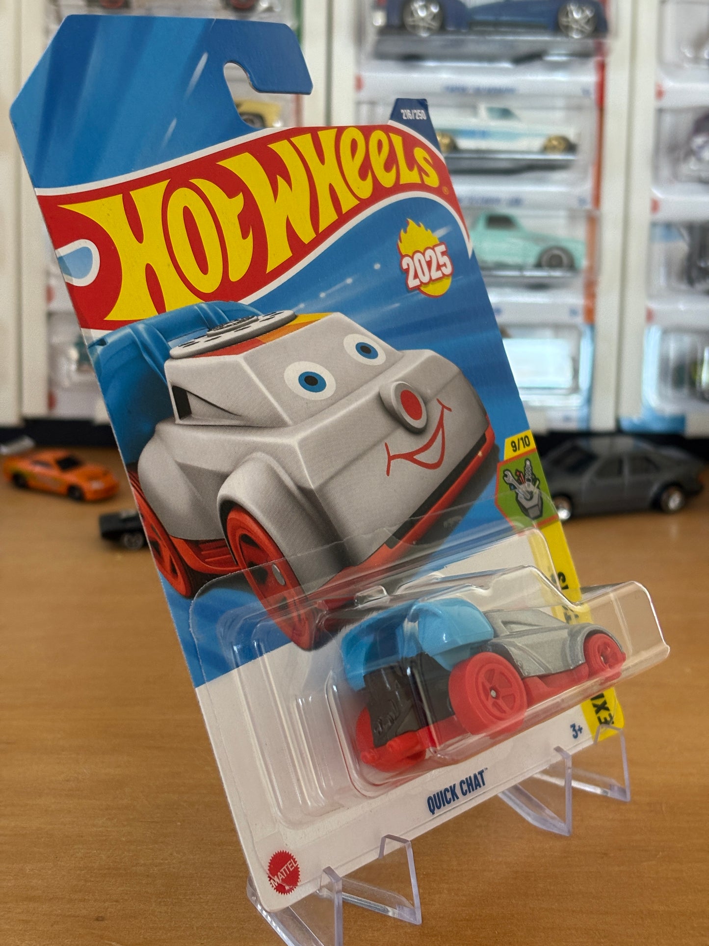 Hot Wheels Mainline / Quick Chat / 2025 Experimotors 9/10 SILVER