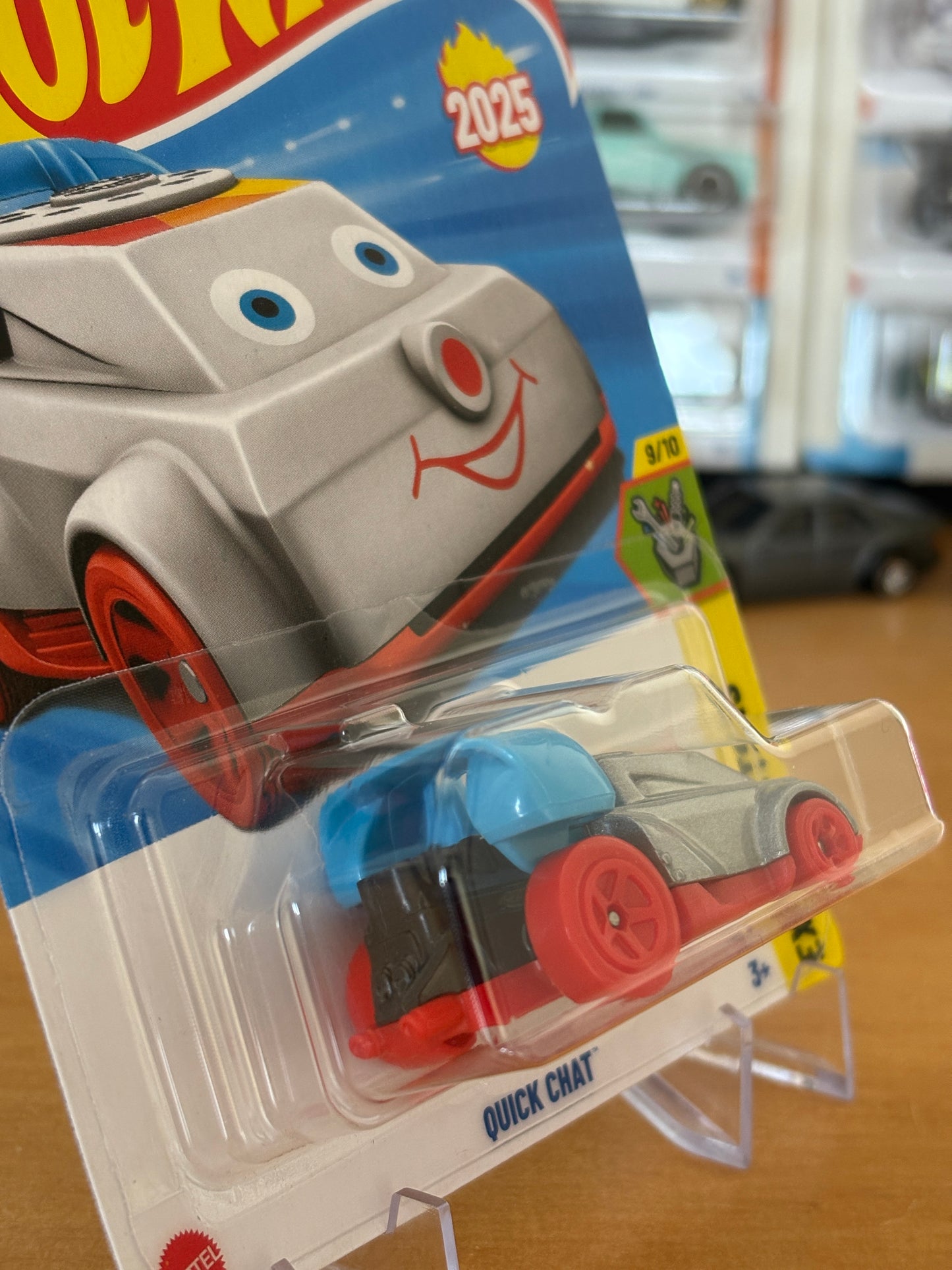 Hot Wheels Mainline / Quick Chat / 2025 Experimotors 9/10 SILVER