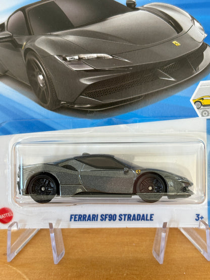 Hot Wheels Mainline / Ferrari SF90 Stredale / 2025 HW: Factory Fresh 5/5 GREY