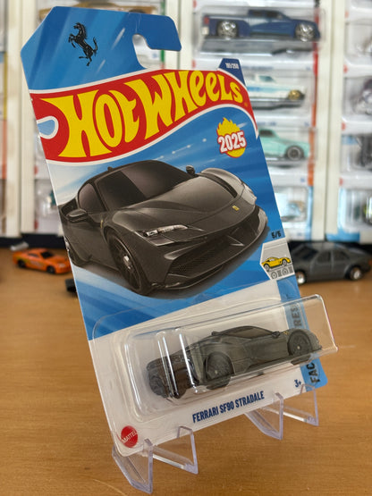 Hot Wheels Mainline / Ferrari SF90 Stredale / 2025 HW: Factory Fresh 5/5 GREY
