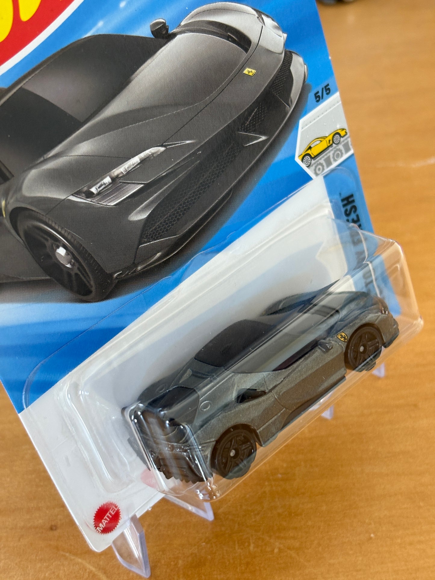 Hot Wheels Mainline / Ferrari SF90 Stredale / 2025 HW: Factory Fresh 5/5 GREY