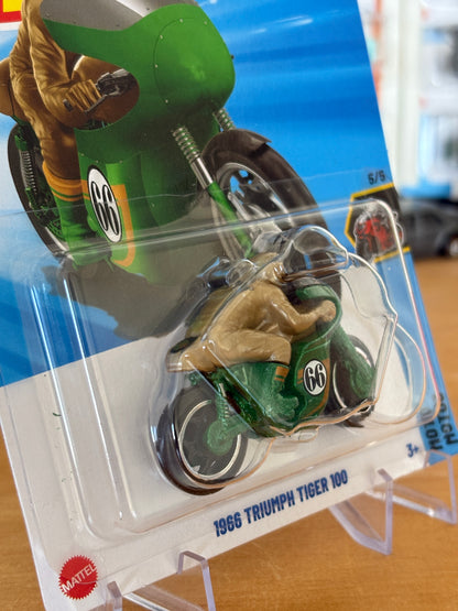 Hot Wheels Mainline Treasure Hunt / 1966 Triumph Tiger 100 / 2025 Moto 5/5