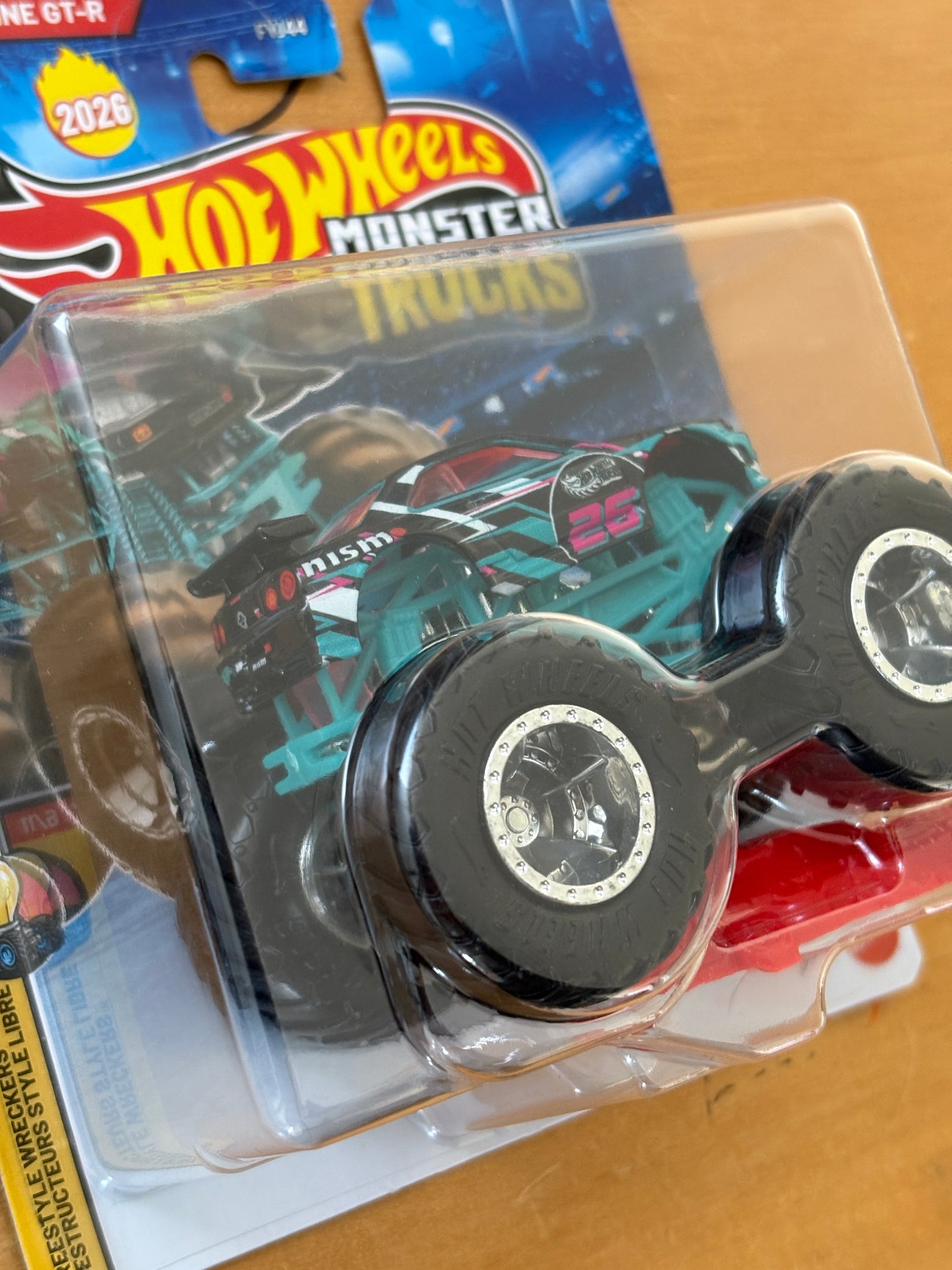 Hot Wheels Monster Trucks / 1999 Nissan Skyline GT-R / New For 2026