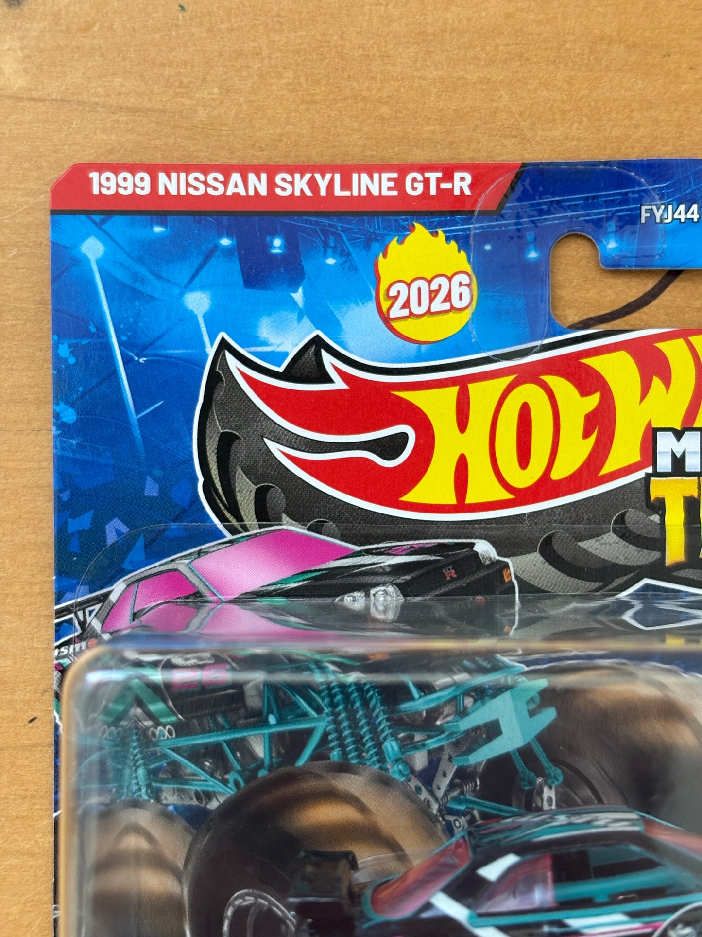 Hot Wheels Monster Trucks / 1999 Nissan Skyline GT-R / New For 2026