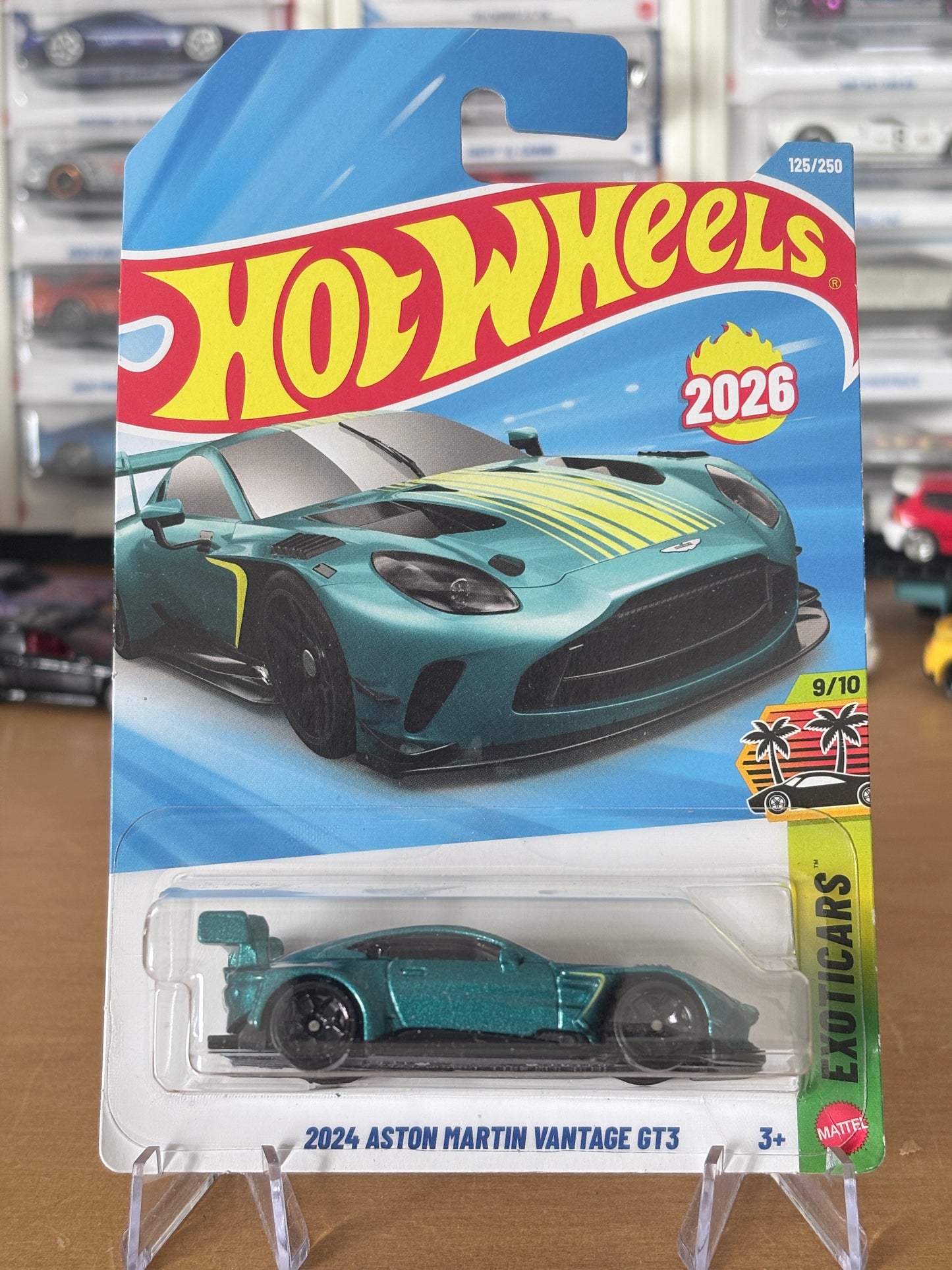 Hot Wheels 2024 Aston Martin Vantage GT3 | 2026 Exoticars 9/10 Mainline