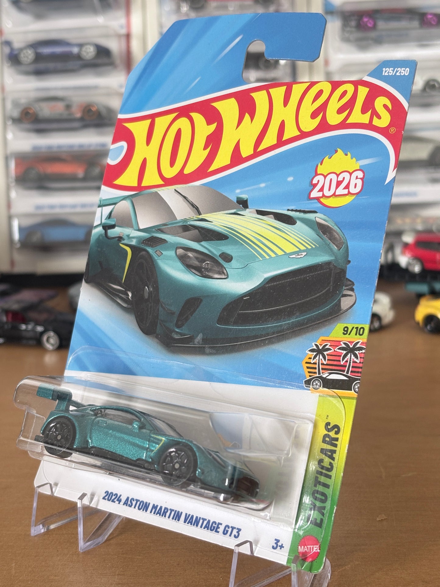 Hot Wheels 2024 Aston Martin Vantage GT3 | 2026 Exoticars 9/10 Mainline