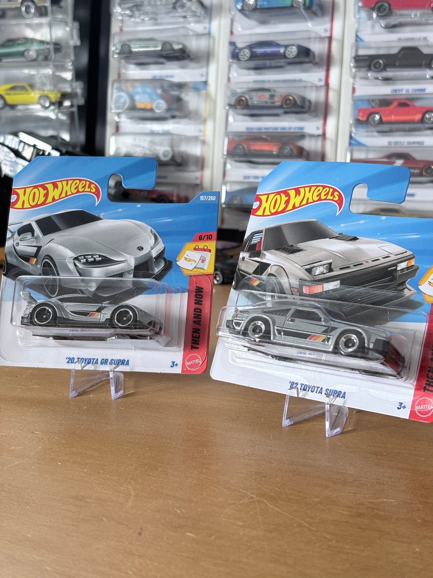 Hot Wheels '20 Toyota GR Supra & '82 Toyota Supra | 2026 Then and Now 8/10 & 9/10 Mainline