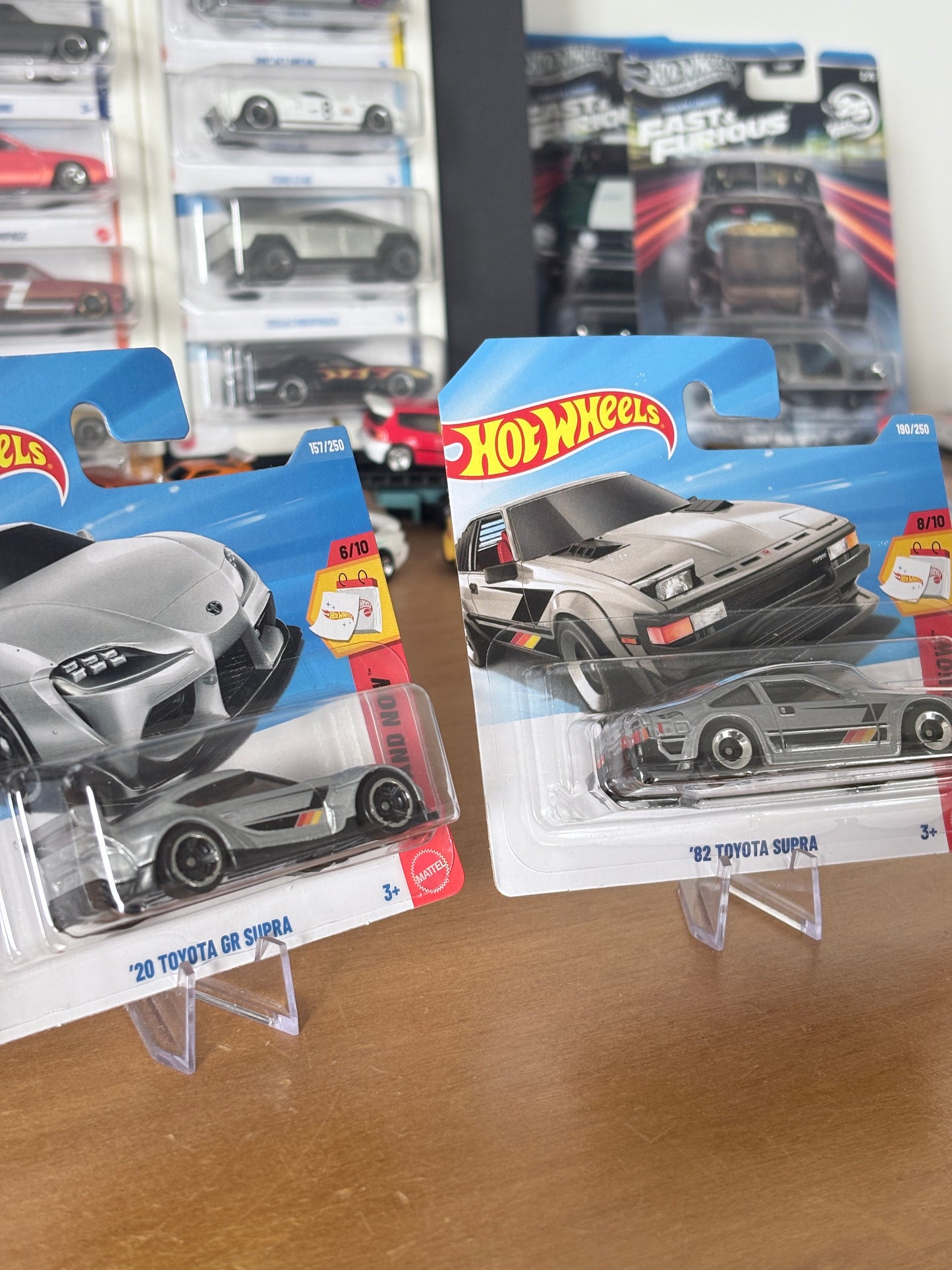 Hot Wheels '20 Toyota GR Supra & '82 Toyota Supra | 2026 Then and Now 8/10 & 9/10 Mainline