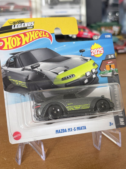 Hot Wheels Mazda MX-5 Miata | 2025 HW Dream Garage 2/5 Short Card