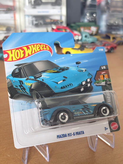 Hot Wheels Mazda MX-5 Miata | 2026 HW Dream Garage 1/5 Short Card