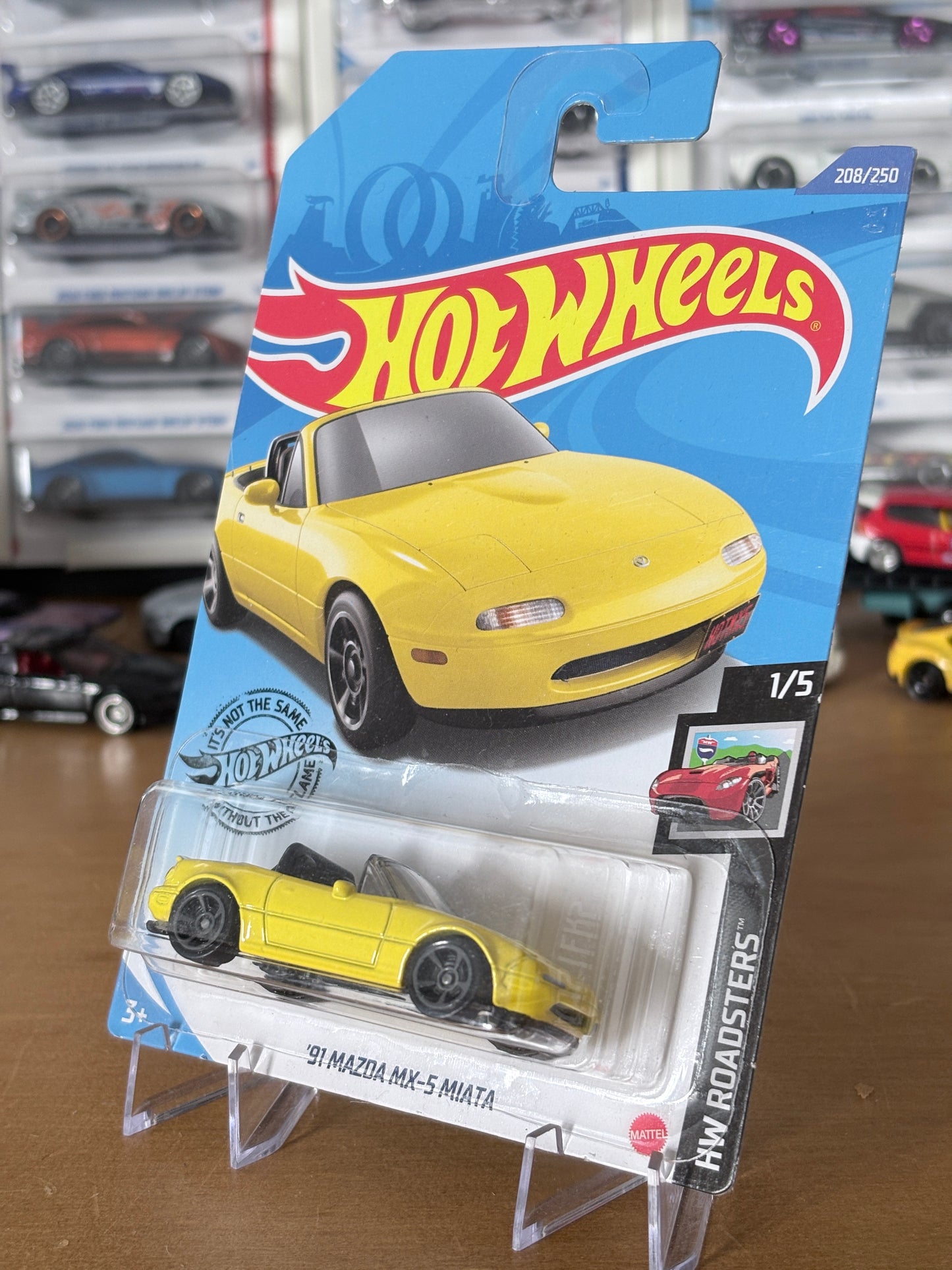 Hot Wheels '91 Mazda MX-5 Miata | 2020 HW Roadsters 1/5