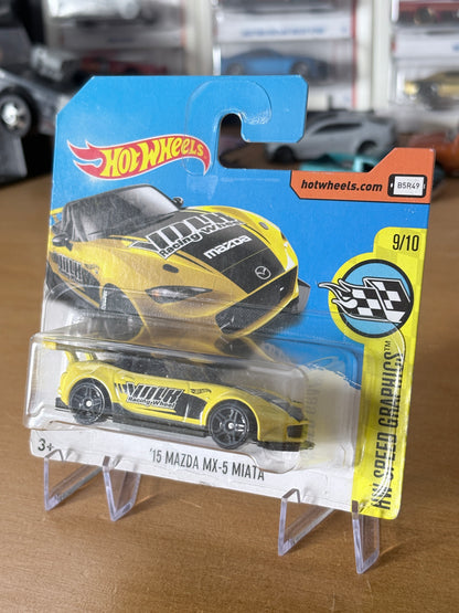 Hot Wheels '15 Mazda MX-5 Miata | 2017 HW Speed Graphics 9/10