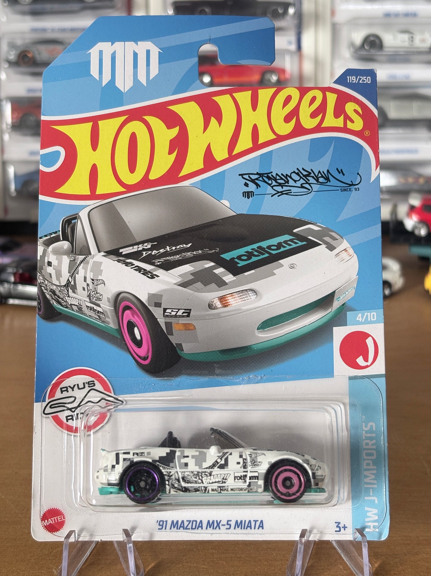 Hot Wheels '91 Mazda MX-5 Miata | 2020 HW J-Imports 4/10