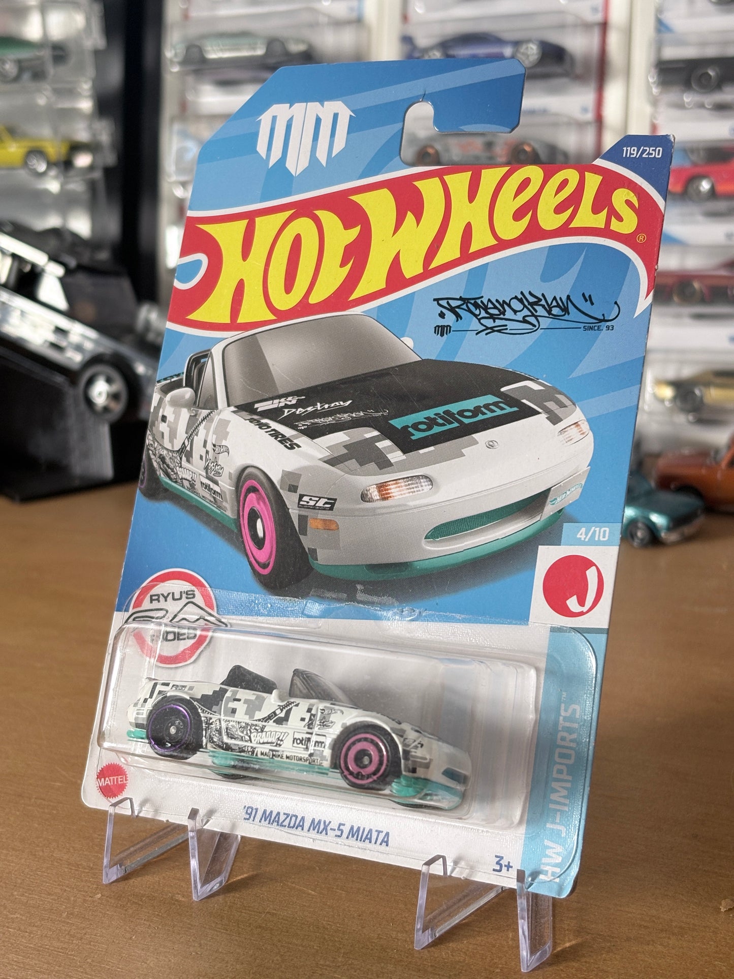 Hot Wheels '91 Mazda MX-5 Miata | 2020 HW J-Imports 4/10