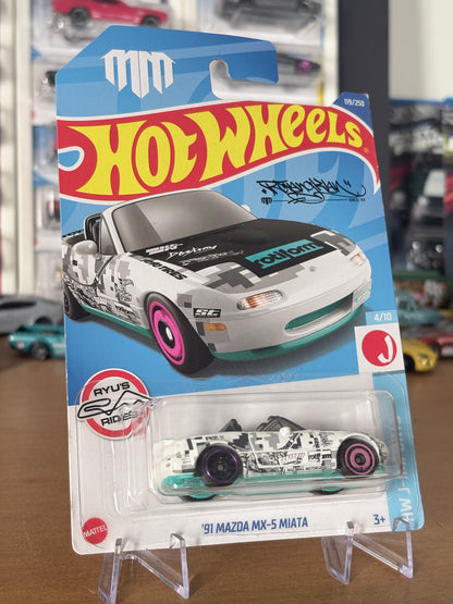 Hot Wheels '91 Mazda MX-5 Miata | 2020 HW J-Imports 4/10