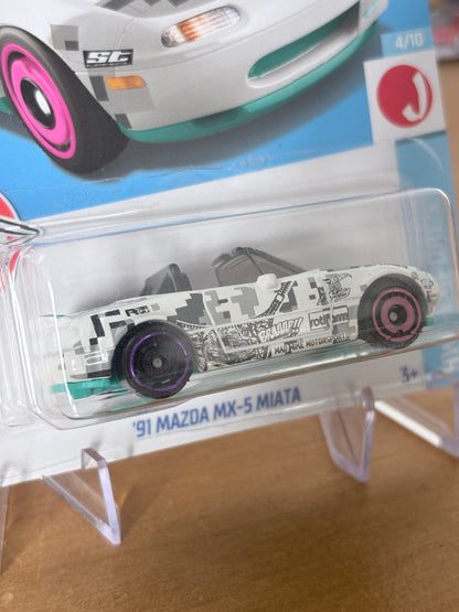 Hot Wheels '91 Mazda MX-5 Miata | 2020 HW J-Imports 4/10