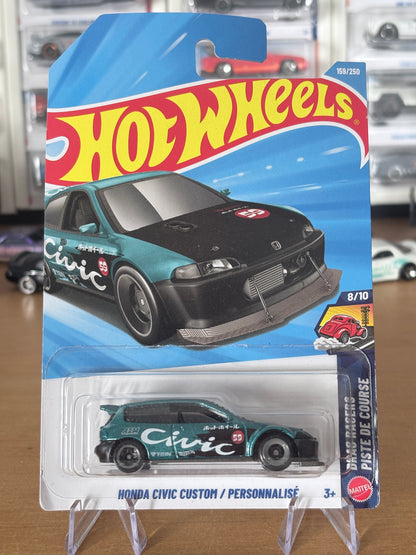 Hot Wheels Honda Civic Custom | 2026 Drag Racers Mainline
