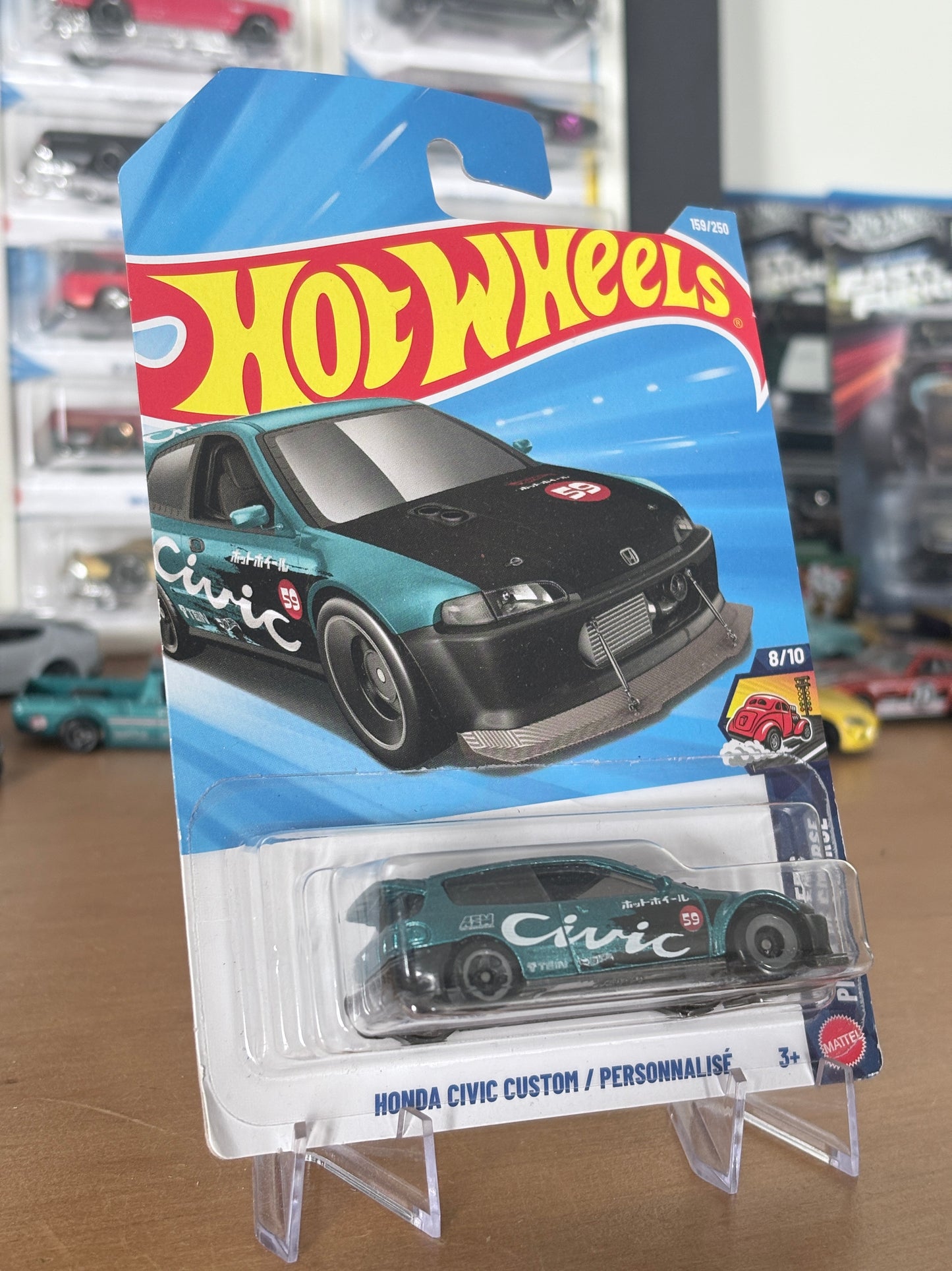 Hot Wheels Honda Civic Custom | 2026 Drag Racers Mainline
