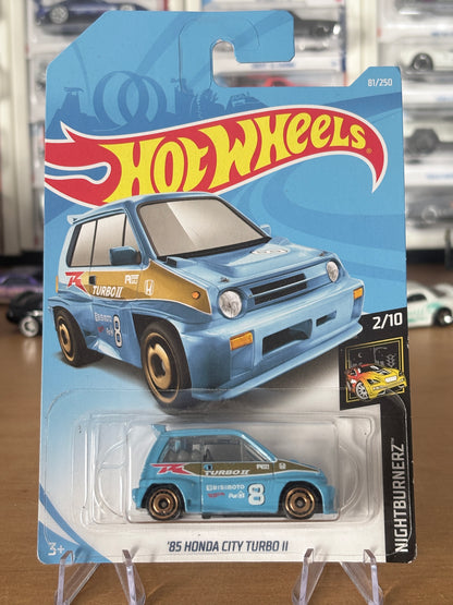 Hot Wheels '85 Honda City Turbo II | 2019 Nightburnerz Mainline