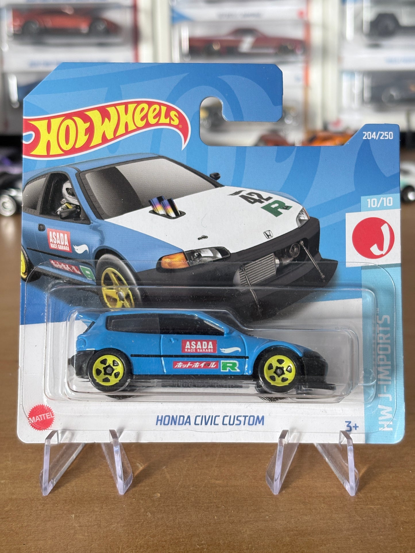 Hot Wheels Honda Civic Custom | 2023 J-Imports 10/10 Mainline