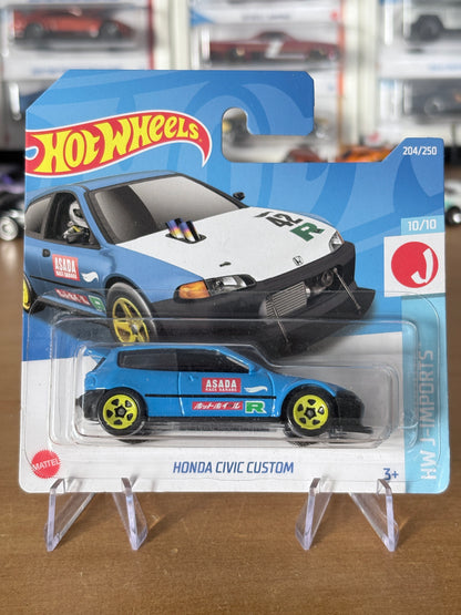 Hot Wheels Honda Civic Custom | 2023 J-Imports 10/10 Mainline