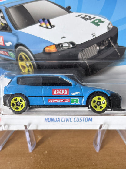Hot Wheels Honda Civic Custom | 2023 J-Imports 10/10 Mainline