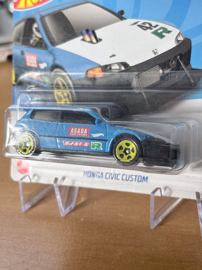 Hot Wheels Honda Civic Custom | 2023 J-Imports 10/10 Mainline