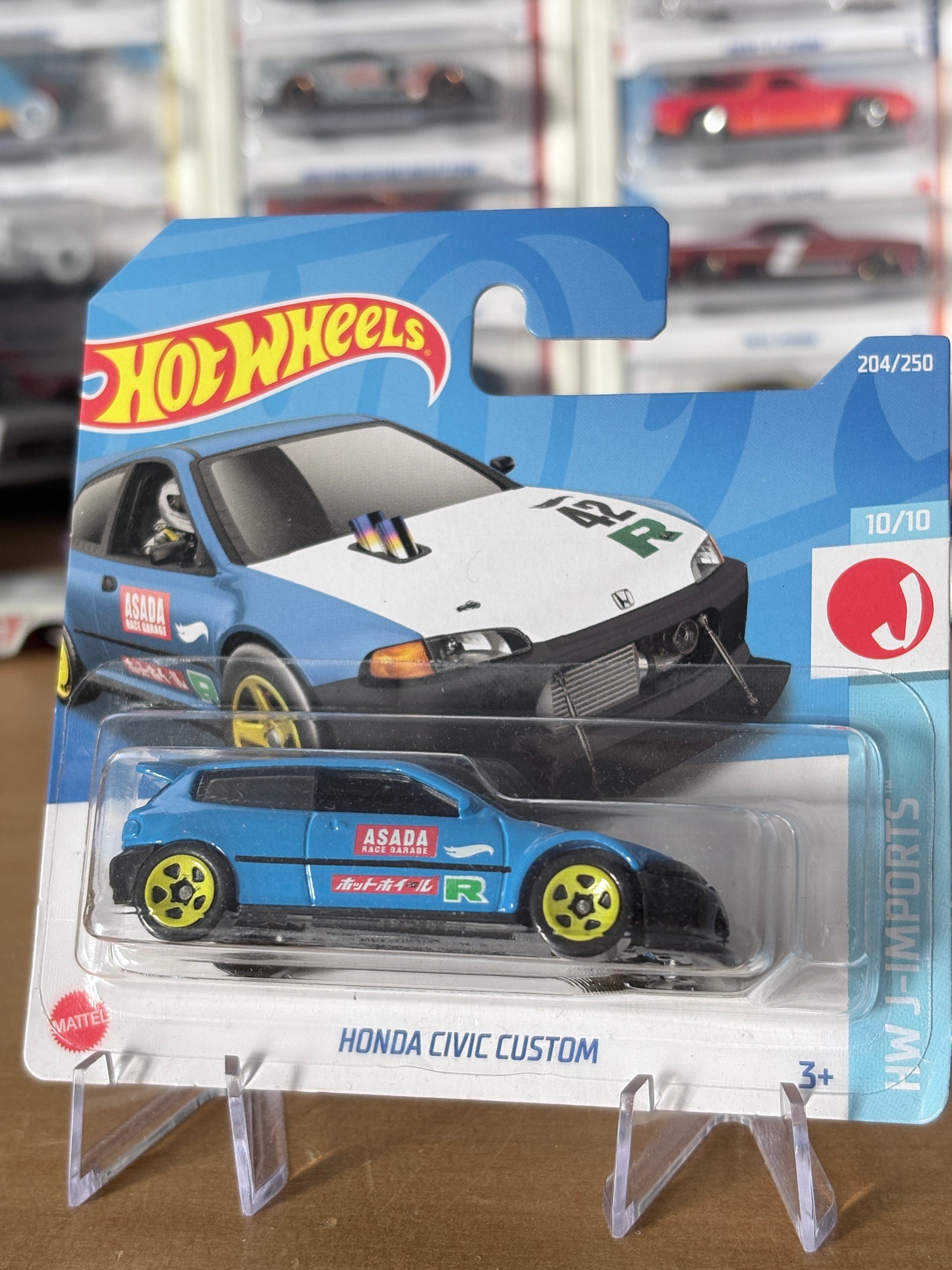 Hot Wheels Honda Civic Custom | 2023 J-Imports 10/10 Mainline