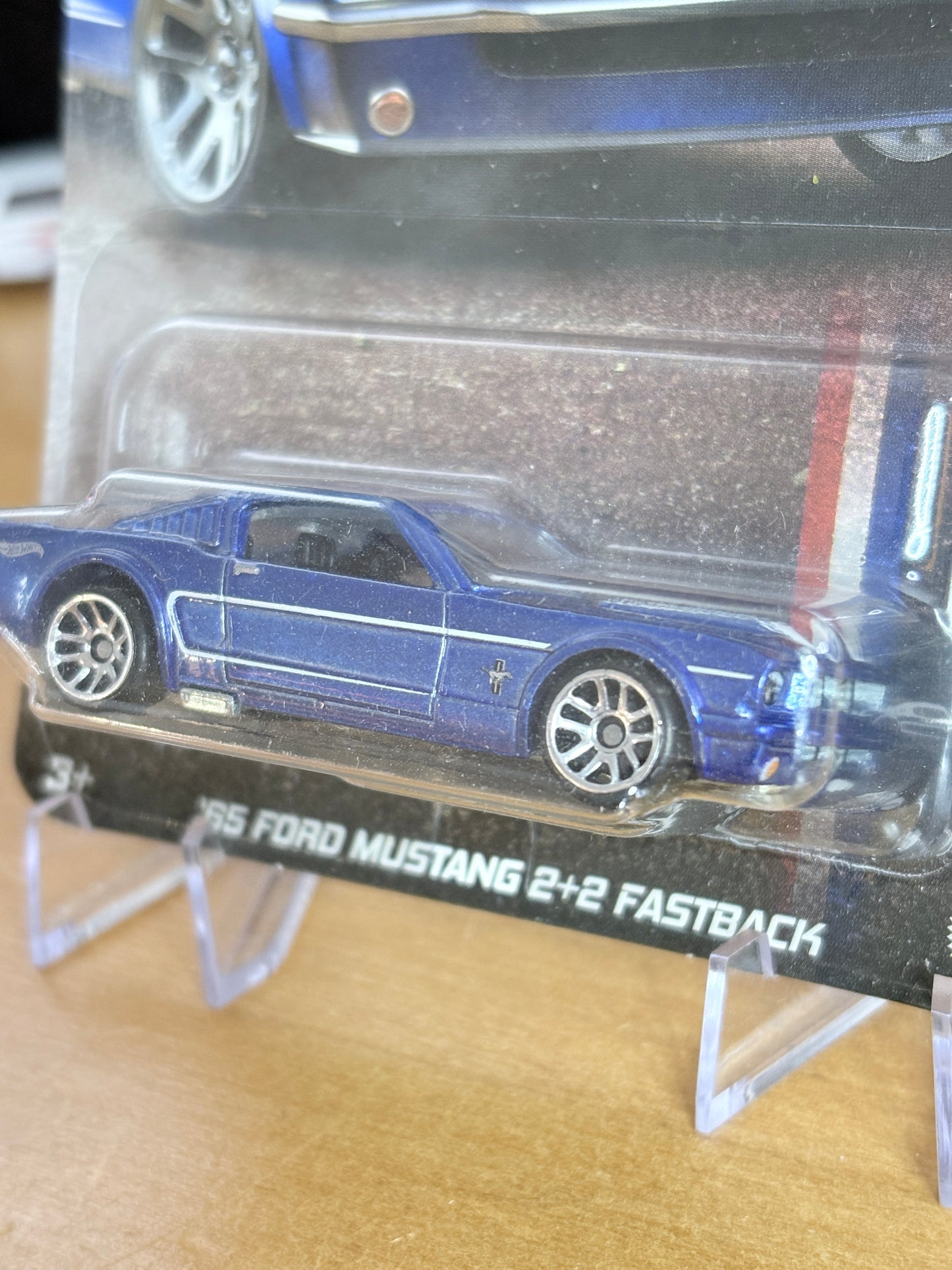 Hot Wheels '65 Ford Mustang 2+2 Fastback CHASE | 2024 HW 60 Years Mustang 5/5 Silver Series