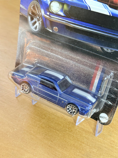 Hot Wheels '65 Ford Mustang 2+2 Fastback CHASE | 2024 HW 60 Years Mustang 5/5 Silver Series