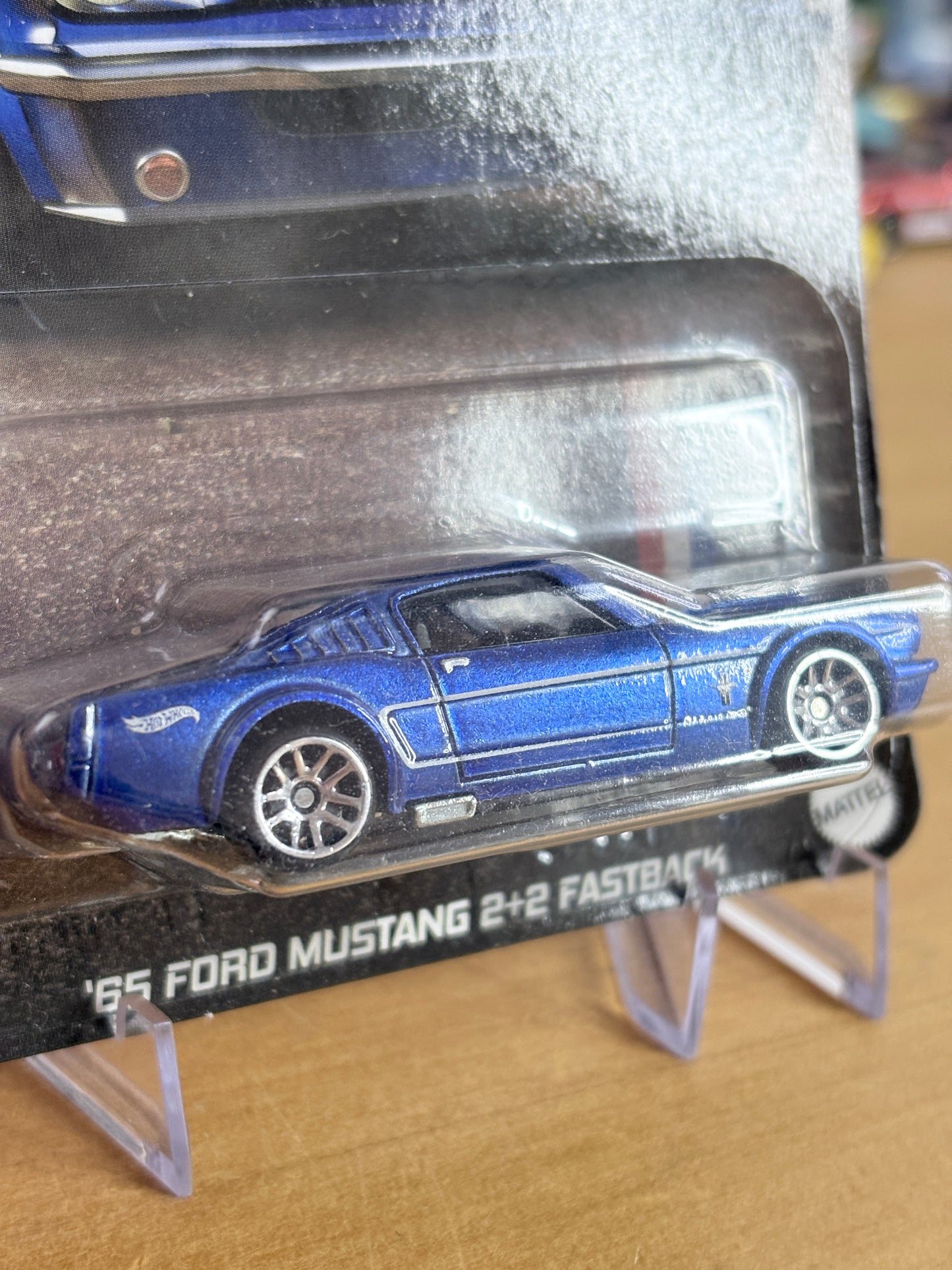 Hot Wheels '65 Ford Mustang 2+2 Fastback CHASE | 2024 HW 60 Years Mustang 5/5 Silver Series