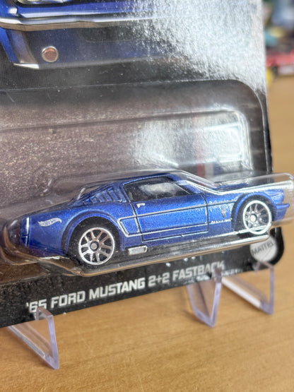 Hot Wheels '65 Ford Mustang 2+2 Fastback CHASE | 2024 HW 60 Years Mustang 5/5 Silver Series