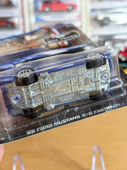 Hot Wheels '65 Ford Mustang 2+2 Fastback CHASE | 2024 HW 60 Years Mustang 5/5 Silver Series