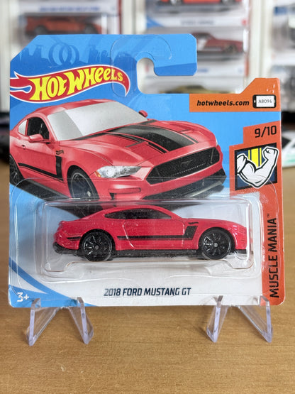 Hot Wheels 2018 Ford Mustang GT | 2022 Muscle Mania 9/10 Mainline