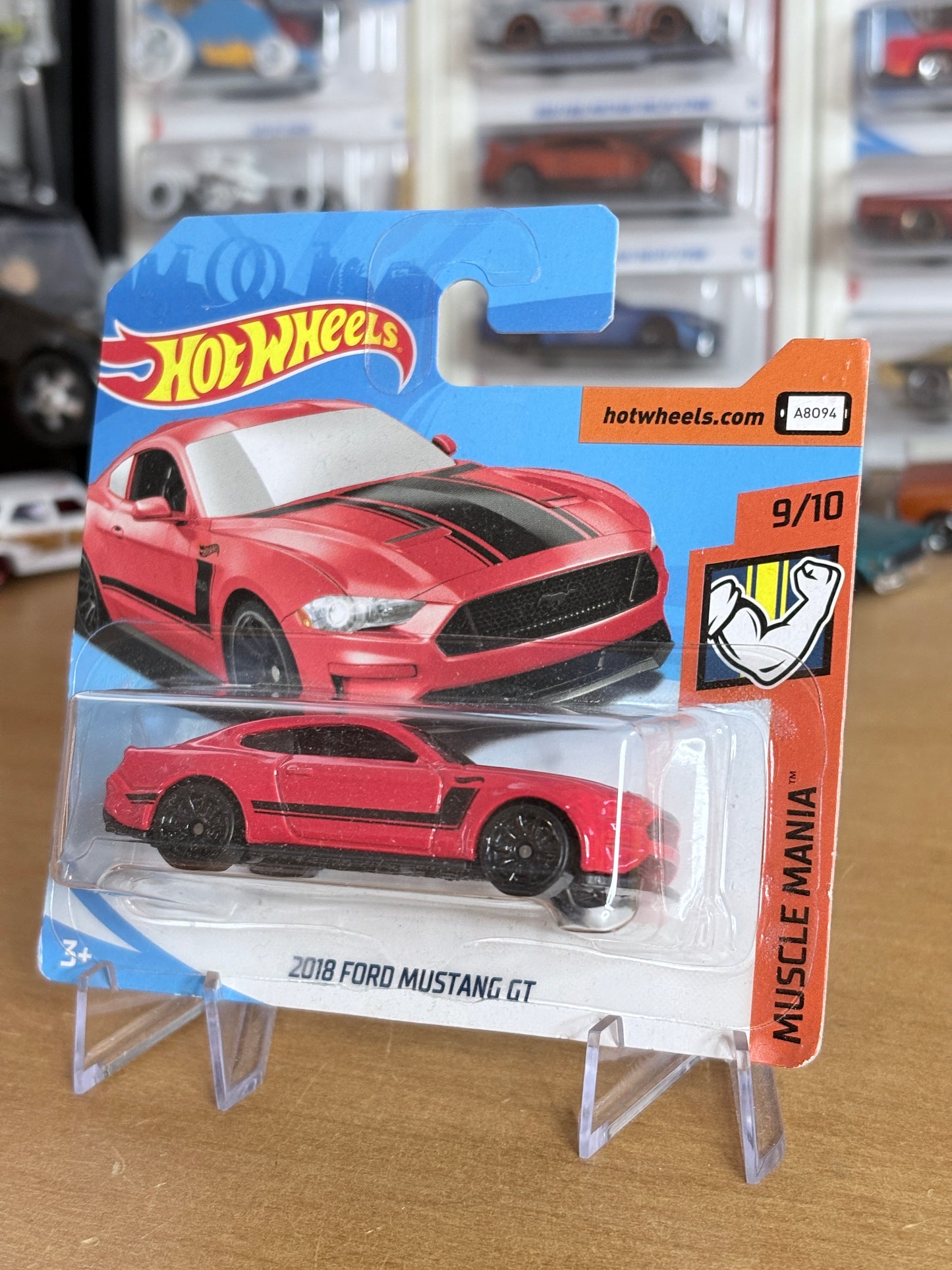 Hot Wheels 2018 Ford Mustang GT | 2022 Muscle Mania 9/10 Mainline