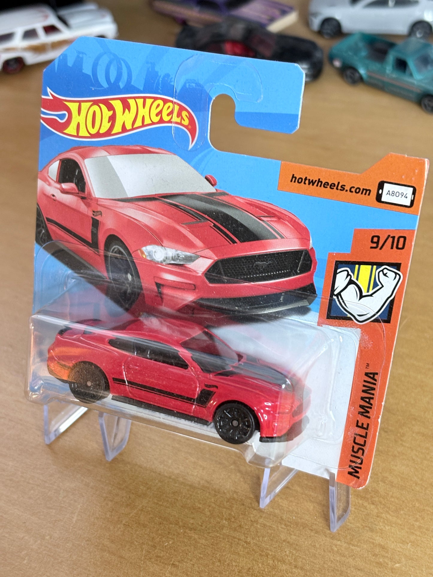 Hot Wheels 2018 Ford Mustang GT | 2022 Muscle Mania 9/10 Mainline