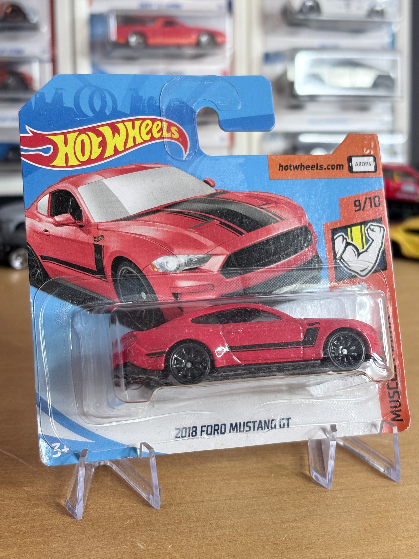 Hot Wheels 2018 Ford Mustang GT | 2022 Muscle Mania 9/10 Mainline