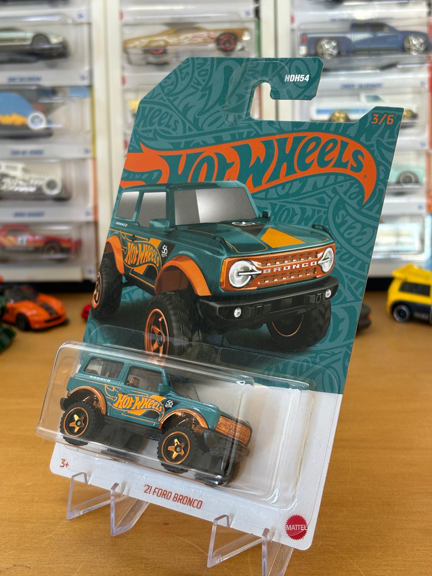 Hot Wheels Mainline / '21 Ford Bronco / 2024 Anniversary set 3/6