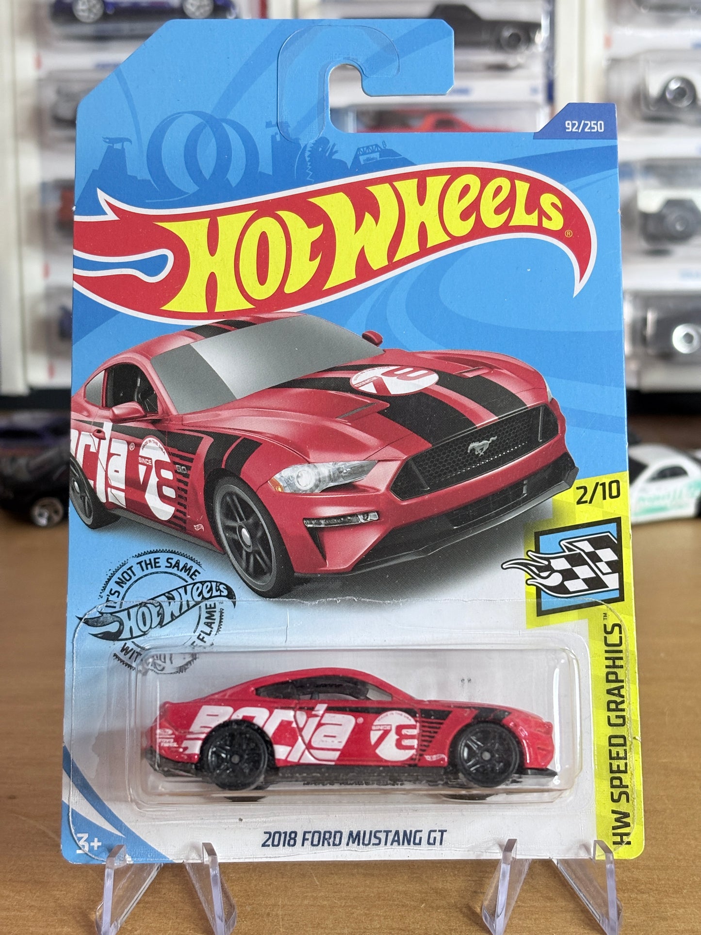 Hot Wheels 2018 Ford Mustang GT | 2019 HW Speed Graphics 2/10 Mainline