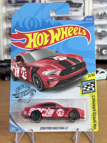 Hot Wheels 2018 Ford Mustang GT | 2019 HW Speed Graphics 2/10 Mainline