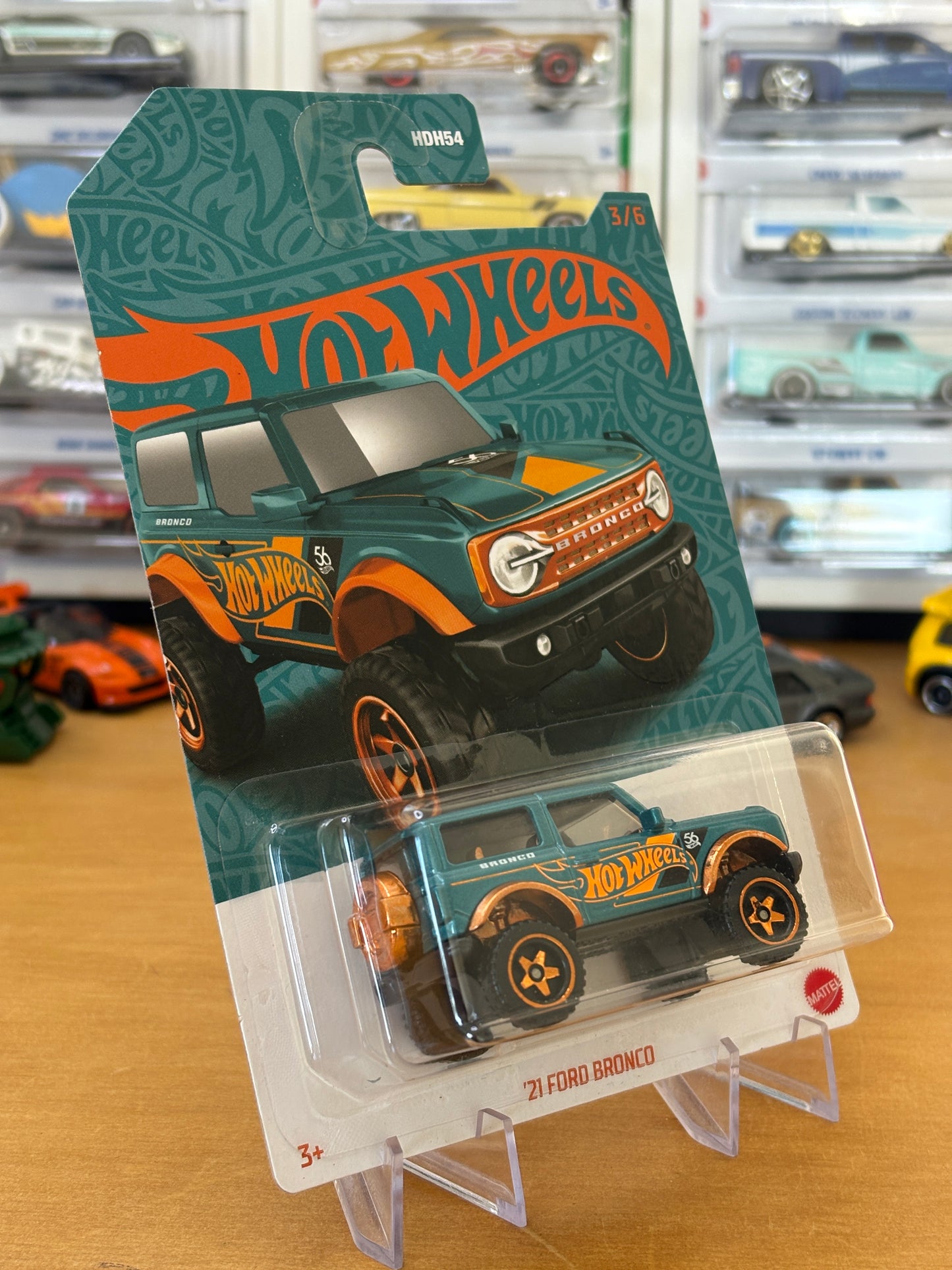 Hot Wheels Mainline / '21 Ford Bronco / 2024 Anniversary set 3/6