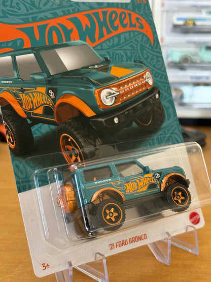 Hot Wheels Mainline / '21 Ford Bronco / 2024 Anniversary set 3/6