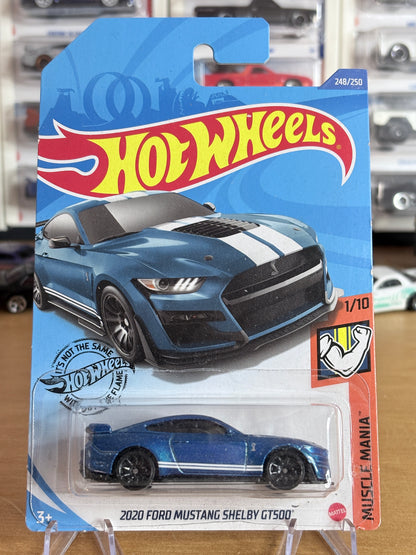 Hot Wheels 2020 Ford Mustang Shelby GT500 | 2019 Muscle Mania 1/10 Mainline